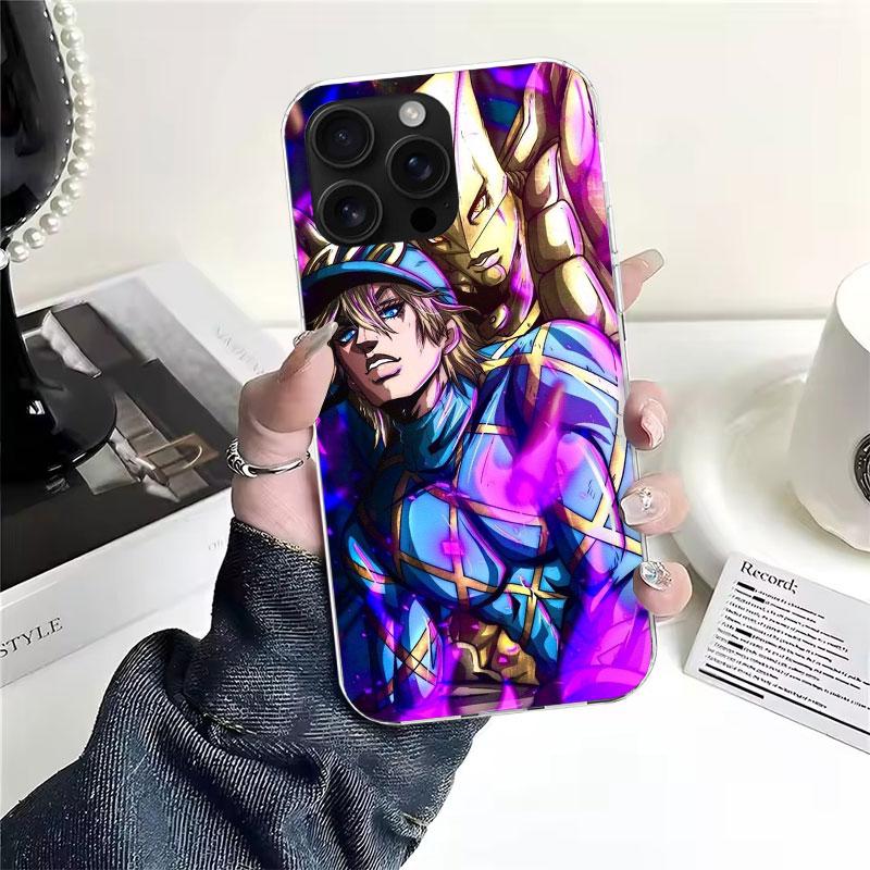 JoJo Adventure Dio Diego Brando Soft Phone Case For IPhone 11 17 Air 16E 16 Pro Max 15 + 14 Plus 13 Mini 12 Apple 7 SE 8 Fundas