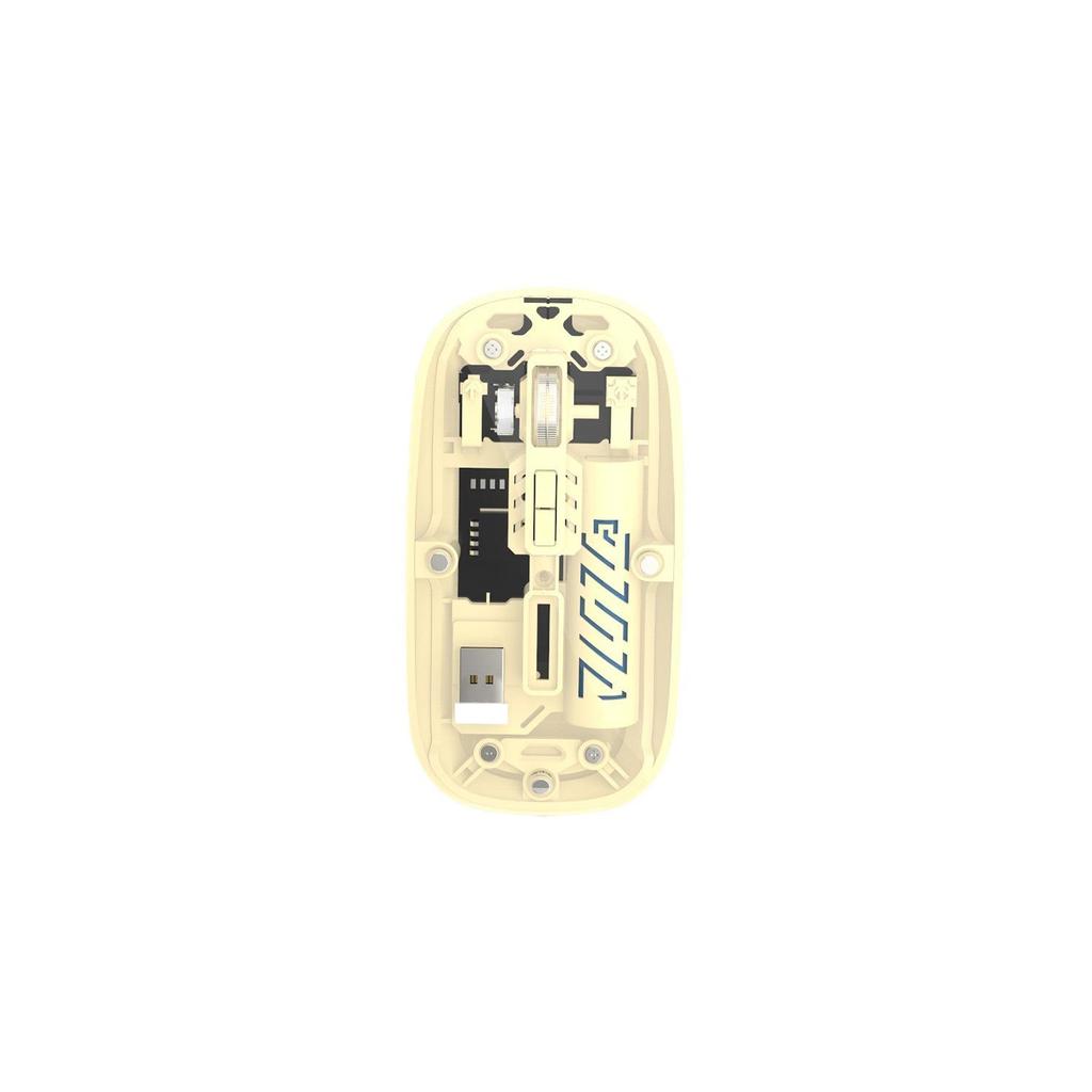 High Definition Transparent Magnetic Shell Silent Dual-mode Mouse 2.4G Wireless 500mAh Ultra Long Battery Life