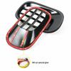 Rear Fog Light Cover ABS Fog Taillight Frame Trims For Jeep Renegade 2015-2018