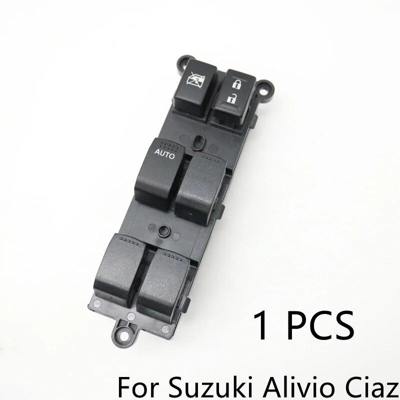 

Левый передний водитель, главный переключатель управления электрическим стеклоподъемником, кнопка подъема стекла для Suzuki Vitara S-Cross Alivio Ciaz 2015- 1 PC For Alivio Ciaz