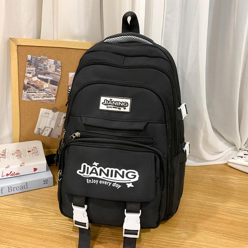 School bag Children's elementary school students Girls Junior high school students High school students Two-piece set Backpack