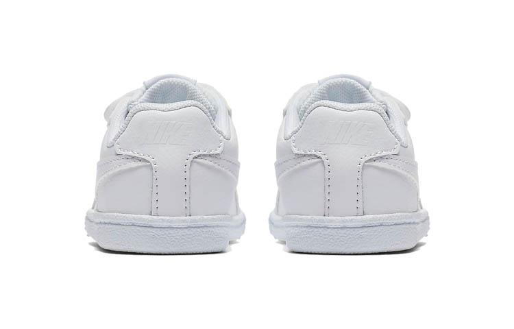 Nike Court Royale Casual Low Top Skateboard Shoes White Infant And Toddler 833537-102