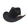Autumn and winter woolen top hat, fish bone accessories, retro men's and women's hats, gentlemen's jazz curved brim felt hats