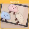 Creative Cute White Cloud Plush Keychain Fun Cartoon Cloud Doll Soft Charm Hanging