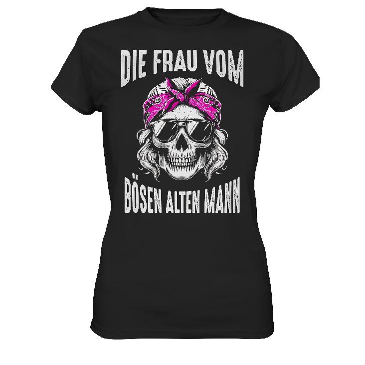 Evil Old Woman T-Shirt - The Ideal Gift For Trendy Grandmothers - Ladies Premium Shirt