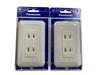 Cosmo Wide Recessed Double Outlet, Set of 2, WTP1502WKP [Genuine Package]