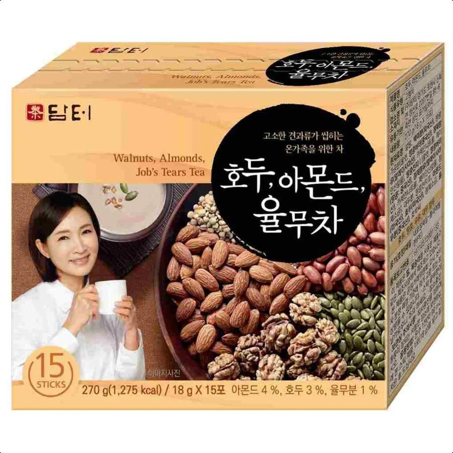 Damtuh Walnuts, Almonds, Job s Tears Tea 15 Sticks Walnut Almond Coix Tea