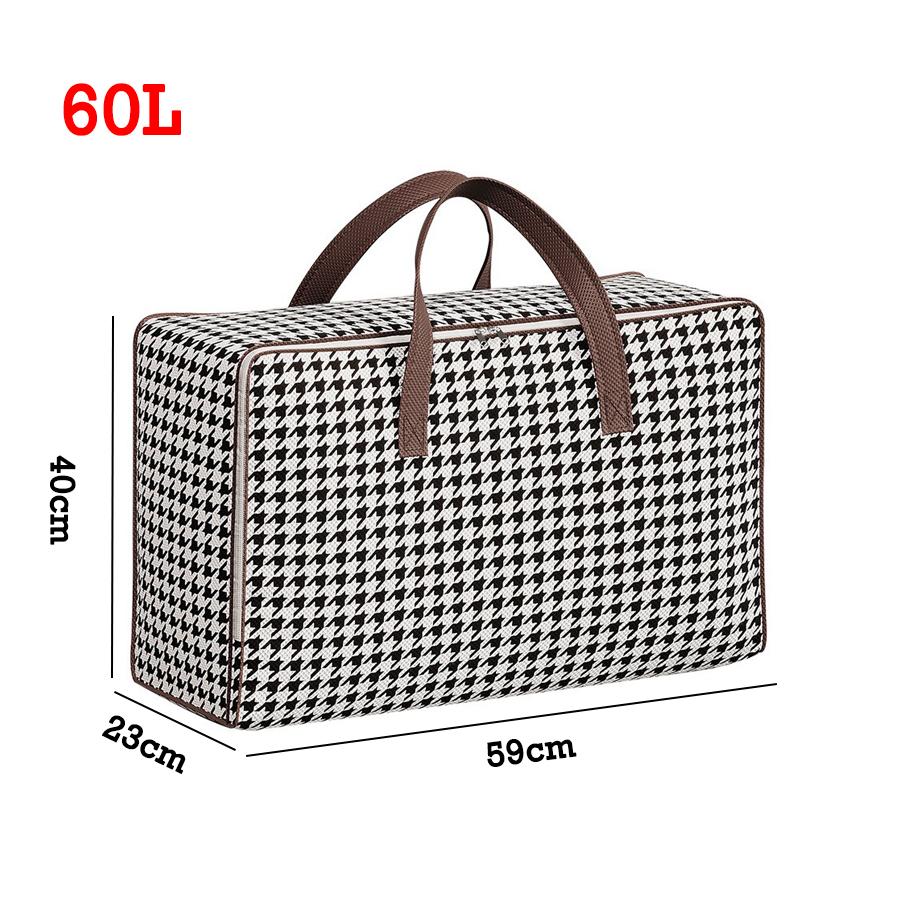 Large Capacity Storage Bag Waterproof Moisture Proof Clothes Quilt Storage Bag Foldable Travel Luggage Bag Wardrobe Organizer
