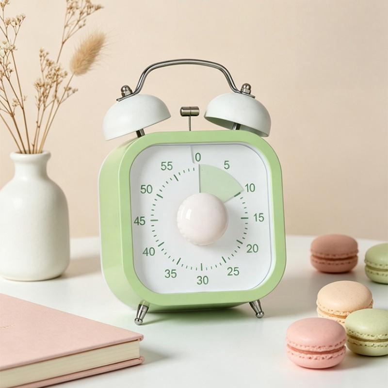 Timer a Campanella Grande Timer Portatile per Studio per Bambini Studenti Cucina Cottura Timer Promemoria Countdown per Corsa Yoga Fitness Cronometro
