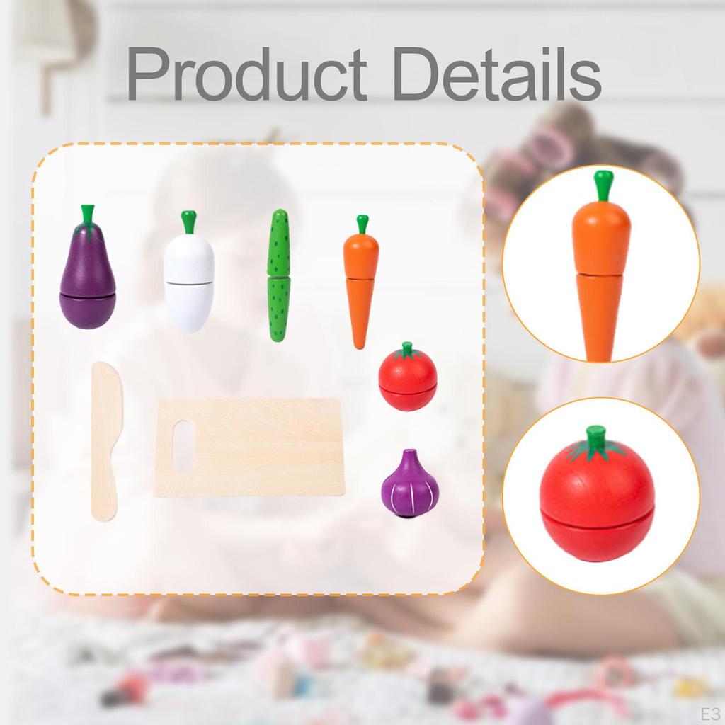 Cutting Toys Color Sorting Set Birthday Gifts Pretend Play Kitchen Accessories Early Educational Toy