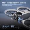 V66 Drone Hava Fotoğrafçılığı RC Uçak HD Çift Kamera Akıllı Engelden Kaçınma Sabit Yükseklik Uçağı Katlanabilir Dört Rotorlu Çocuk Oyuncakları