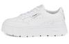 Mayze Stack Leather 'Triple White' Women's 384412-01