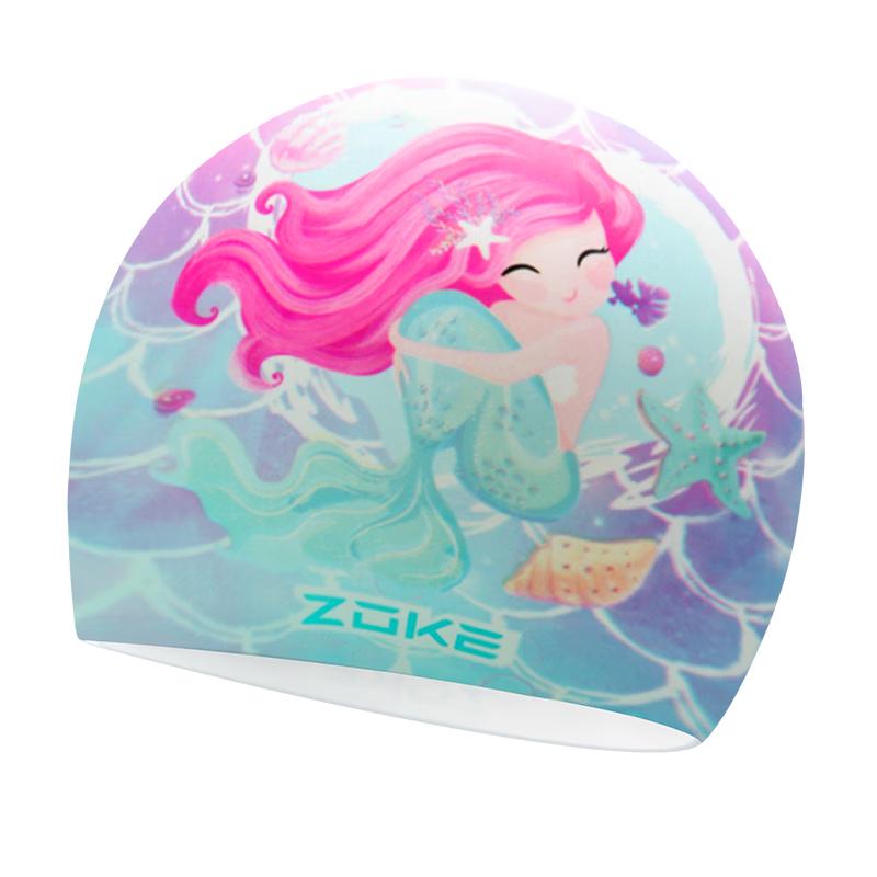 ZOKE Children s Cartoon Silicone Swim Cap