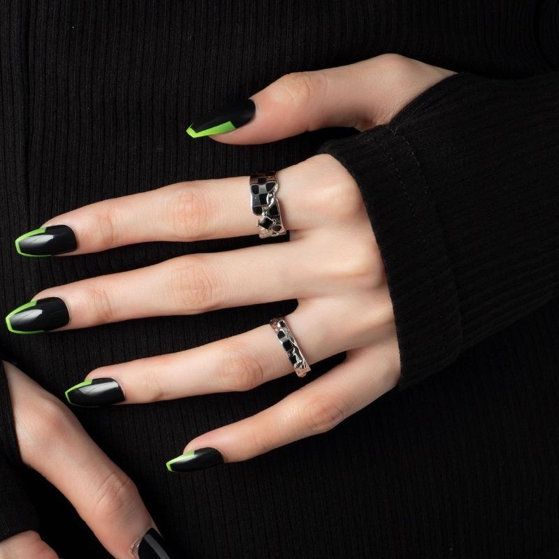 Shining Zircon Irregular Star Ring Fashion Exquisite Women Men Y2K Opening Adjustable Couple Rings Hiphop Girls Party Jewelry Gifts