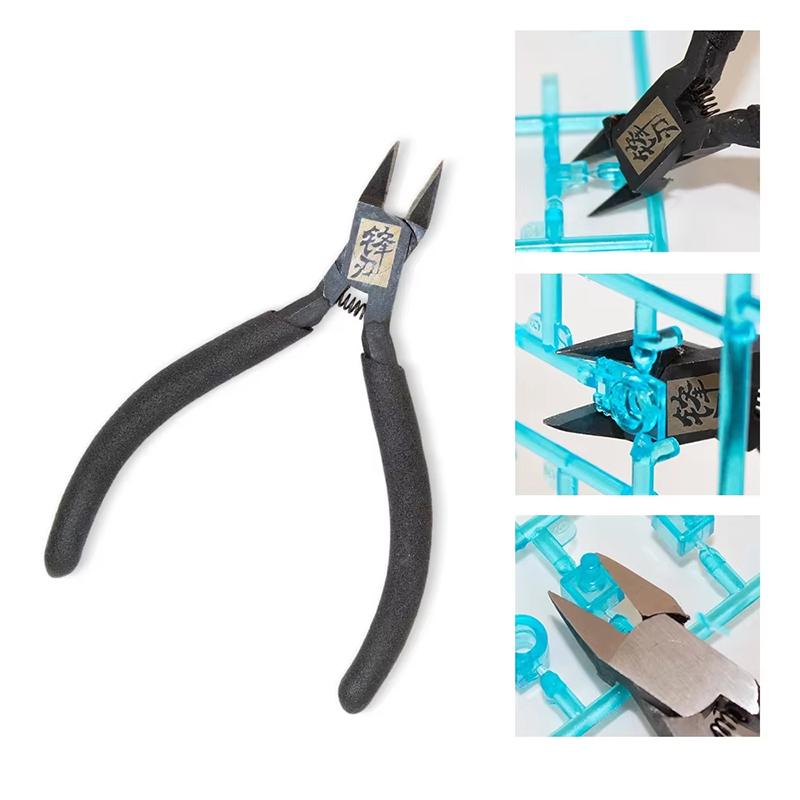 Carbon Steel Precision Cutter Pliers For Puzzles Model Assembly Diy Gunpla Featuring Diagonal Nippers For Versatile Wire Cutting