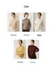 Lekasha Women's High Neck Waffle Knit 100% Pure Cashmere Sweater - Long Sleeve, Autumn/Winter