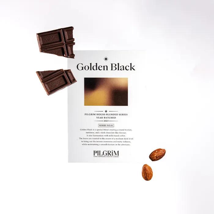 

Pilgrim Coffee_Golden Black Blend Кофе в зернах 1kg