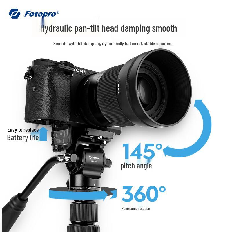 Fotopro E4I PRO Portable Convertible Tripod