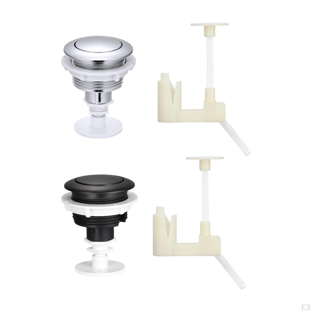 Toilet Flush Button Bathroom Accessories, Easy to Install, Water Tank for Bathroom,