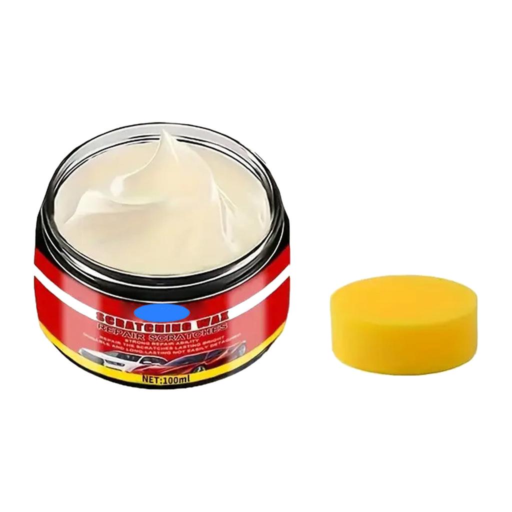 Scratch Remover for Vehicles, Upgraded Car Scratch Remover Kit with Wipe Sponge Car Paint Polishing Wax