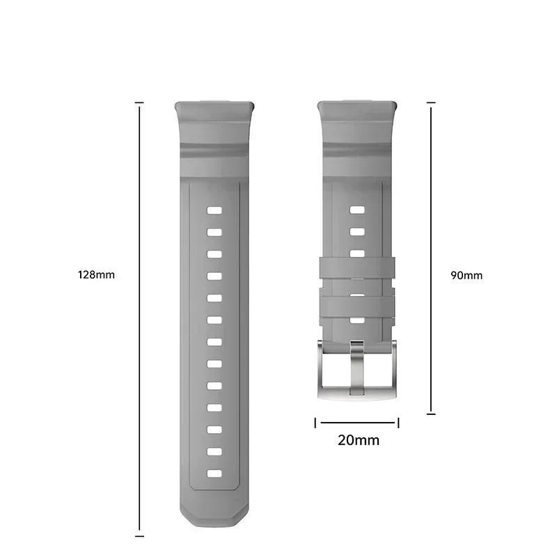 Silicone Sport Strap for Huawei Watch Fit 4 Pro Fit 4 Watch Bracelet Correa Replacement Watchband for Huawei Watch Fit 3 Band