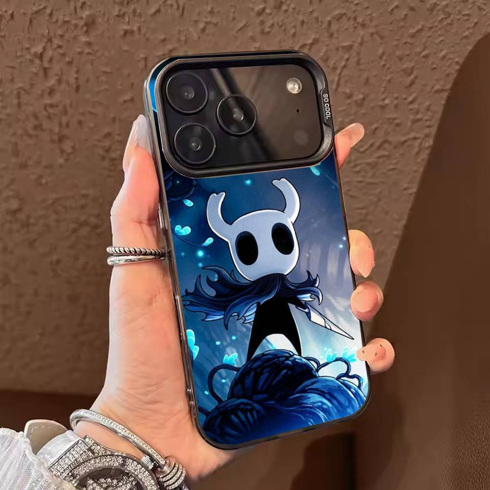 H-Hollow Knight S-SilksongS Phone Case Color Silver Shell For IPhone 17 16 15 14 13 12 11 Pro Max Plus