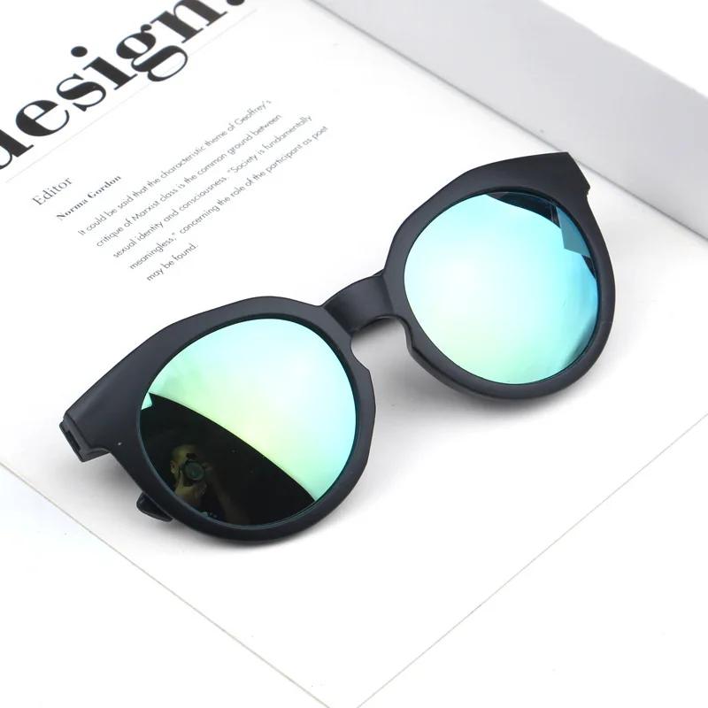 Kids Sunglasses Round Frame Candy Color Anti-UV400 Sun Protection for Boys and Girls Fashion Baby Eyewear