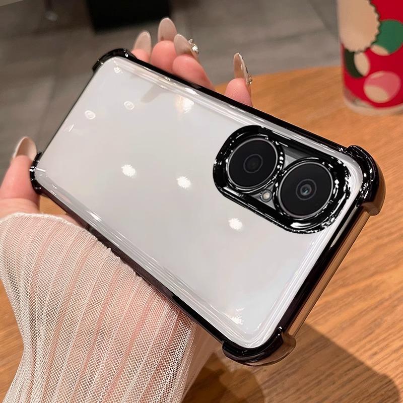 Enjoy 81 Mobile Phone Case Airbag Anti-drop Soft Case Play 11Plus Decompression Rotating Magnetic Bracket Protective Cover