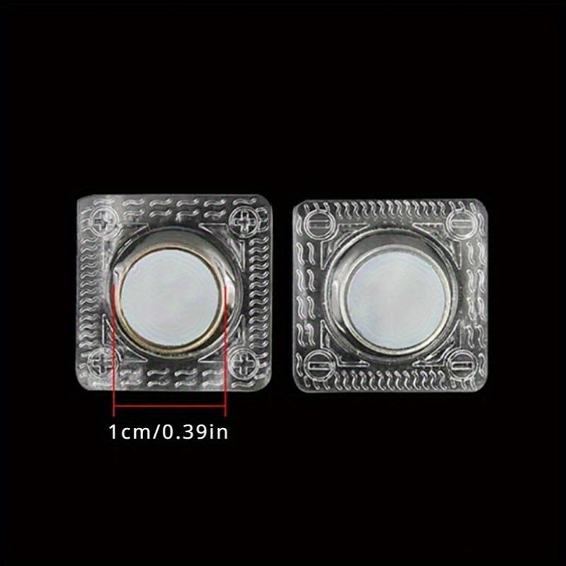 10 chiusure magnetiche per cucito - chiusure in metallo invisibili per abbigliamento e borse, artigianato facile da usare, accessori fai da te