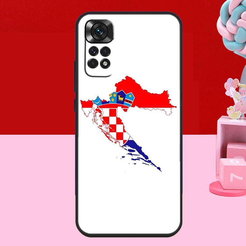 Croatia Flag Case For Xiaomi Redmi Note 14 13 12 10 11 15 Pro Plus Redmi 15 C 10C 12C 13C 14C Soft Cover