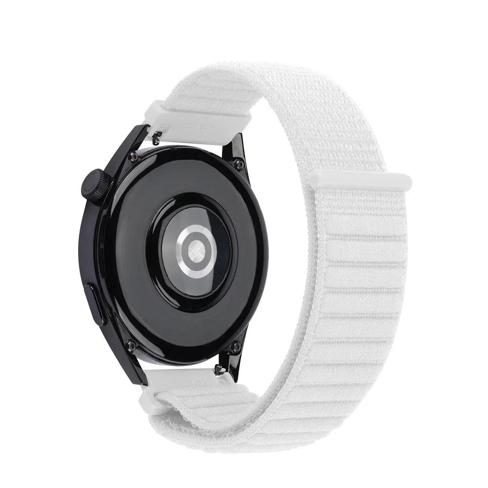 22mm Velcro Strap for For Redmi Watch 5 Active/Lite Nylon Loop Band Xiaomi Watch S4/S3/S2 46mm/S1 Pro/color 2 Braided Bracelets