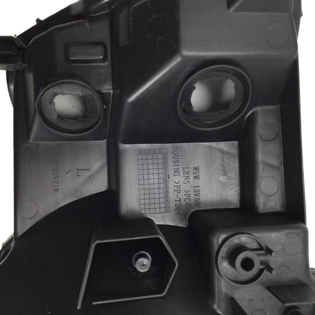 Black Plastic Front Headlight Rear Shell Base for 2003-2011 Mitsubishi Pajero V73/V75/V77