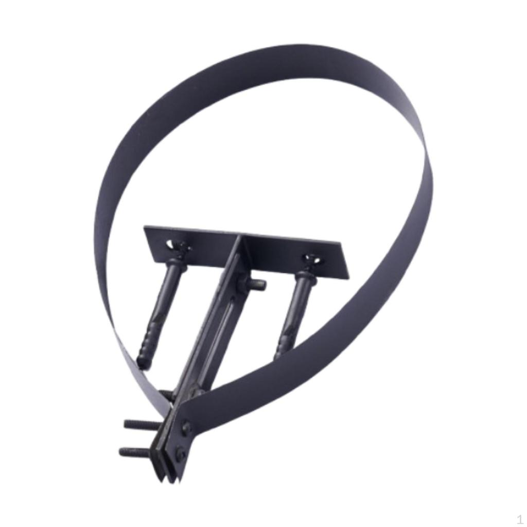 Verstellbare Kaminrohrhalterung, Feste Halterung für Kaminzubehör