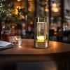 Led Cordless Table Lamp Rechargeable Touch Dimming Night Light Restaurant Bedroom Home Decor Atmosphere Lamp
