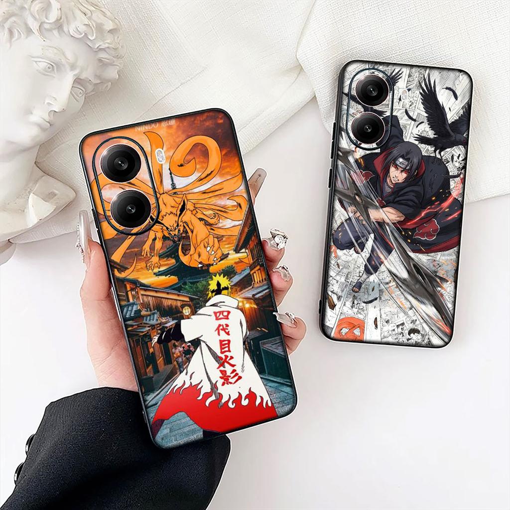 Uchiha Sasuke Akatsuki Itachi Narutos Cover for Samsung Galaxy Note 20 9 10 S8 S10 Lite S9 Plus A54 A53 A21S S10E A17 Phone Case
