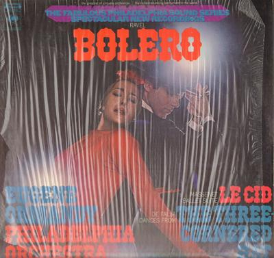 LP Record EUGENE ORMANDY CONDUCTING THE PHILA - Bolero MS7673 Columbia Master US Classical Used