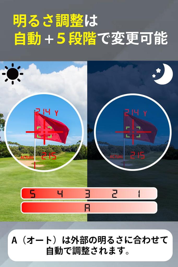 NINJOR GOLF NJ± Golfový dálkoměr (NJ±PRO, černá)