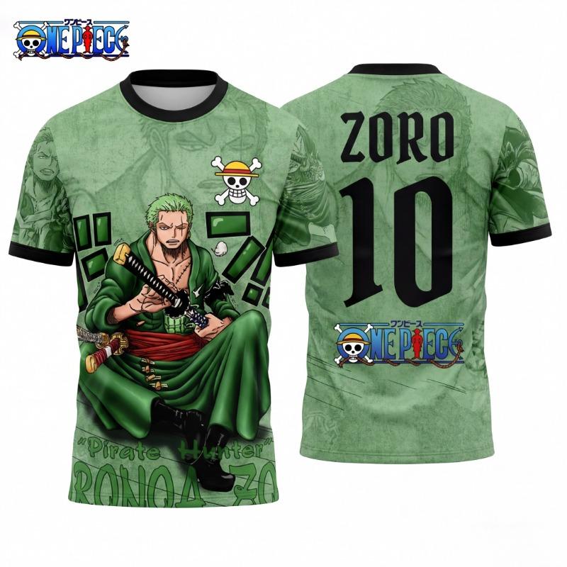 2026One Piece Special Edition Football Jersey T-Shirt Luffy Gear 5 Anime Men's/Women's Sportwear Breathable Summer Oversize Tee