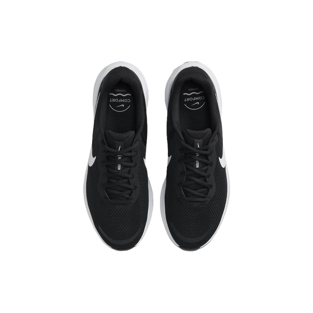 Nike Revolution 7 Road Running Shoes 'Black White' Men's FB2207-001