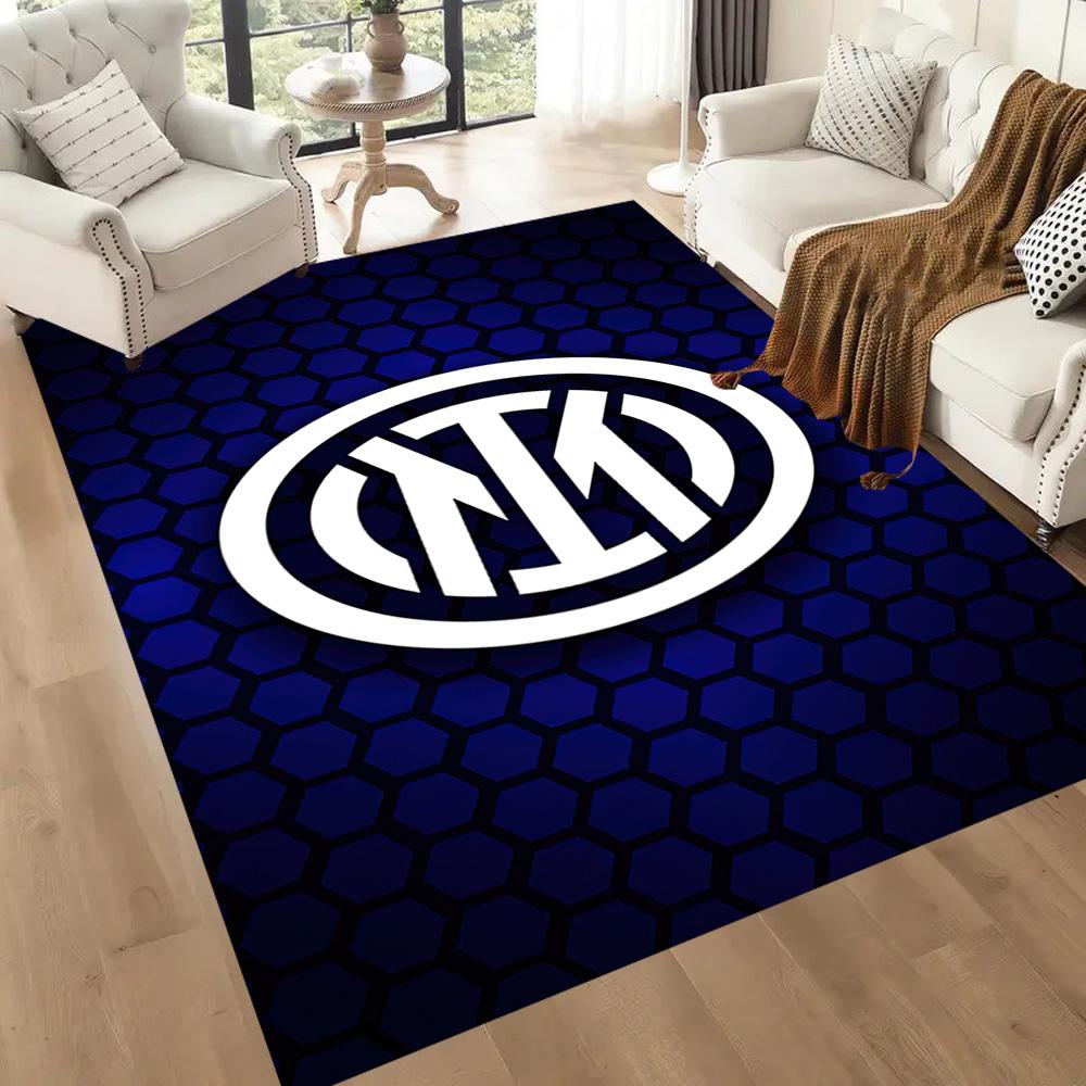 Inter Milan Floor Rug Office Rug Design For Living Rooms Foyer Dormitory Study Room Antislip Carpet Anime Office Decor Best For Christmas