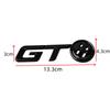 1Pc 3D Metal GT Logo Car Hood Fender Trunk Rear Bonnet Nameplate Decal Emblem Badge Sticker