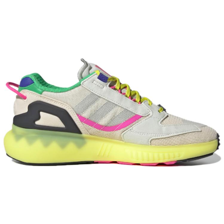Adidas Zx 5K Boost Wonder White Acid Yellow Women's GV7704