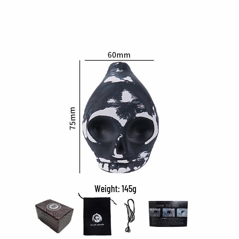 Aztec Ghost Scream Whistle: Handmade Terracotta Halloween Prank