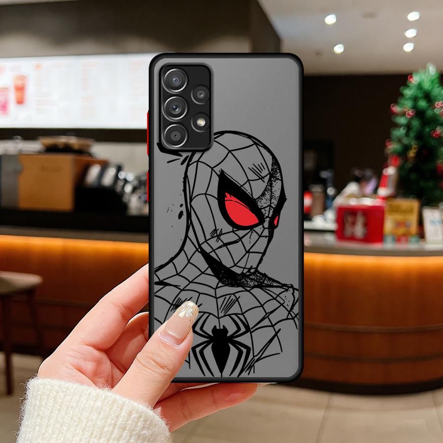 Funda para Teléfono Marvel Deadpool Ironman para Samsung Galaxy A54 A16 A15 A56 A55 A17 A52 A35 A34 A36 A14 A23 A52S A72 A53 A73 A33