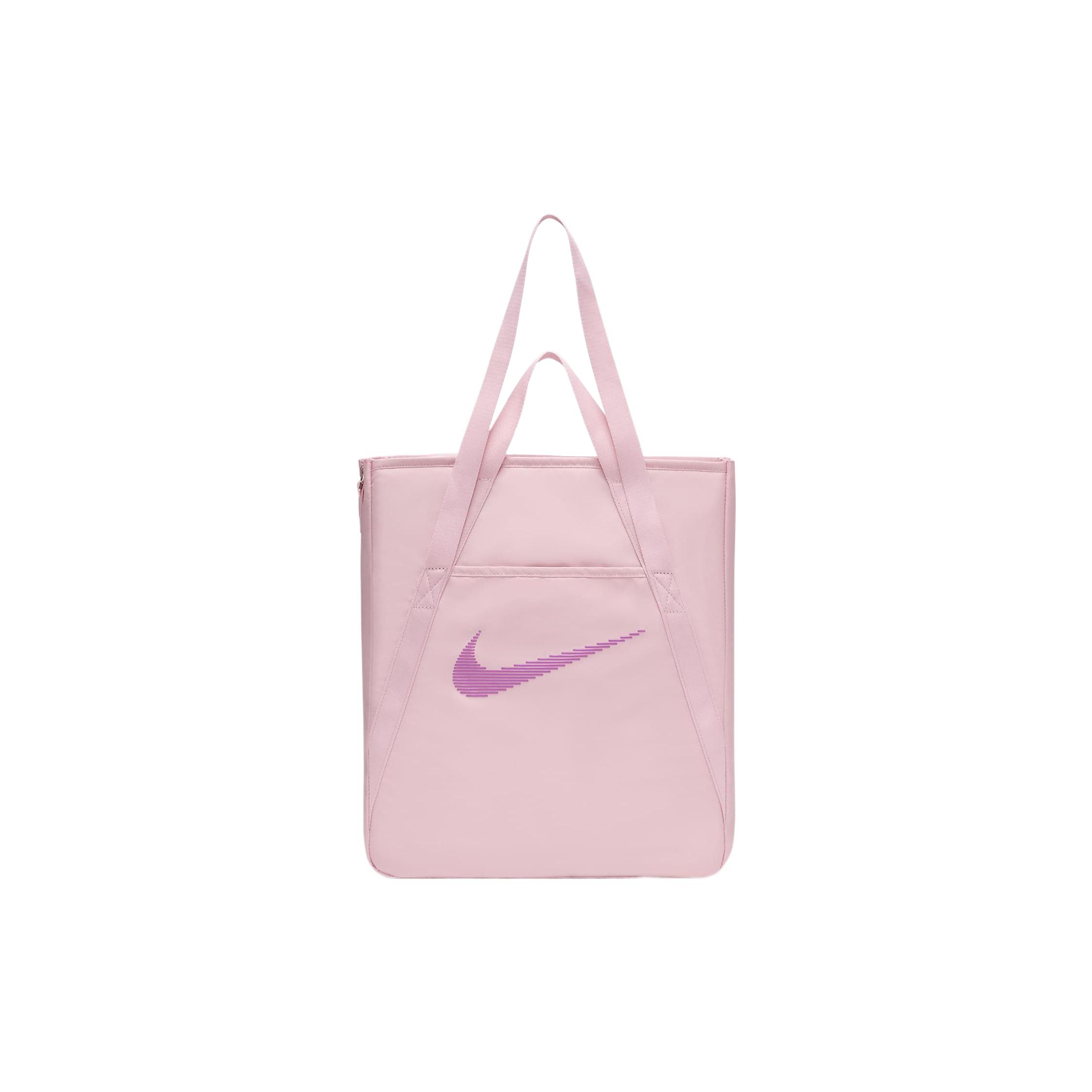 Nike Winter Velcro Storage Patchwork Training Fabric Tote Bag Unisex Tote Bags Soft-Pink Dreamy-Purple Red DR7217-690 Medium Soft Pink & Dreamy Fuchsia