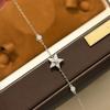 New Vintage 100% Pure 925 Sterling Silver Pave Aaa Zircconia Shine Five-pointed Star Bracelet Sets For Women Luxury Jewelry
