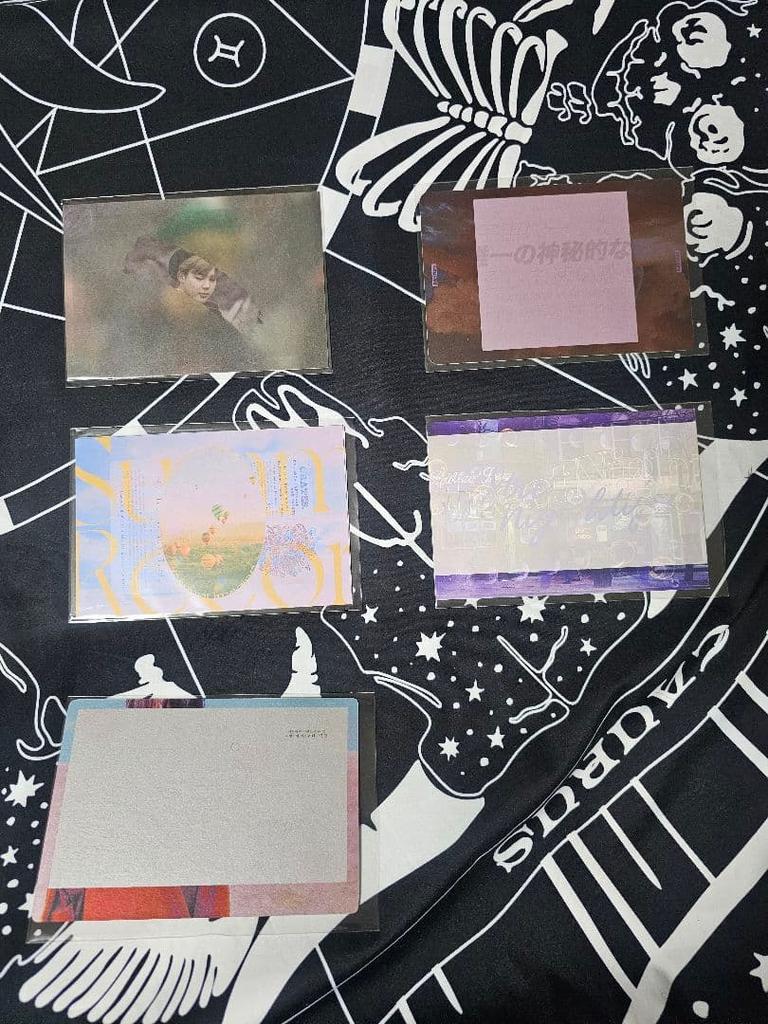 [USED] Jimin Postcard Photo Ticket BTS Korean Producer Goods