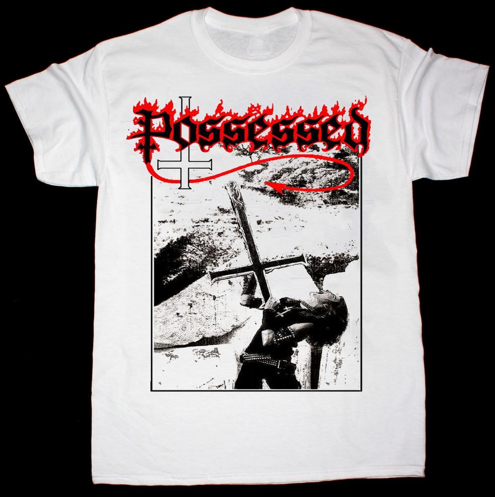 

Рідкісний Band Possessed Бавовняний Подарунок Для Фаната Біла S-2345XL Унісекс Футболка Унісекс Футболка S