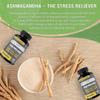 Highly effective stress-reducing supplement, contains black pepper root to improve absorption, 120 capsules.