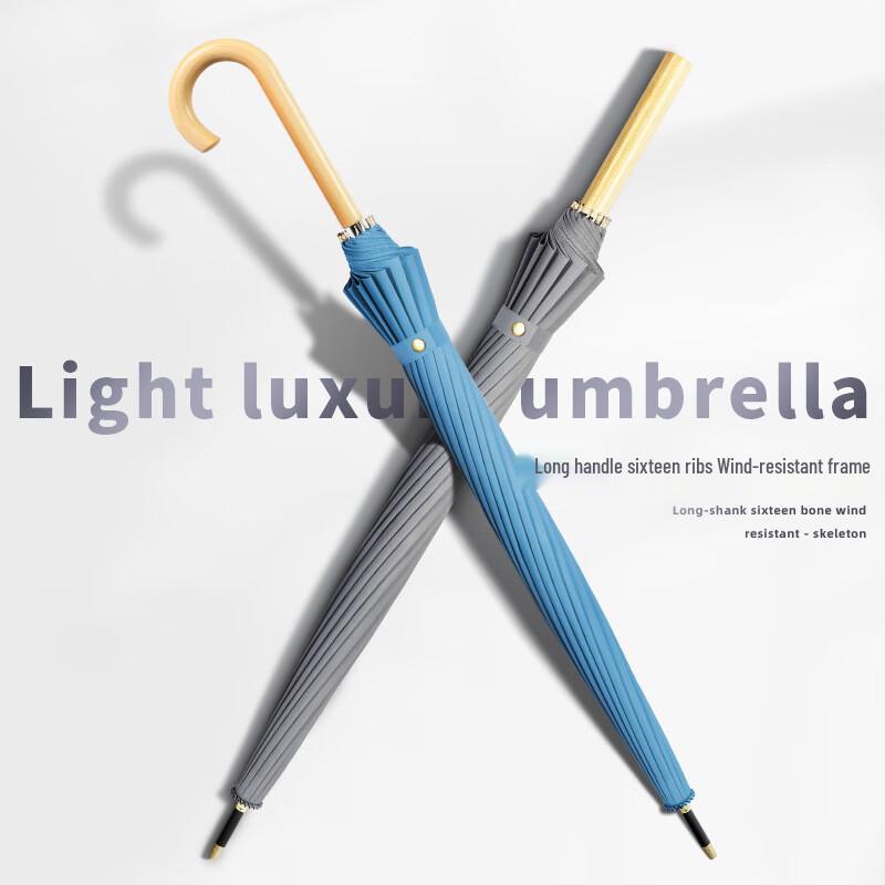 OIMG 16-Rib Long Handle All-Weather Umbrella